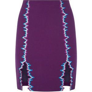 La Perla Purple "Lightning Skirt"